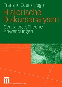 Historische Diskursanalysen - Eder, Franz X. / Sieder, Reinhard (Hgg.)