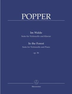 Im Walde, für Violoncello und Klavier - Popper, David