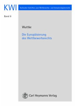 Cover Die Europäisierung des Wettbewerbsrechts
