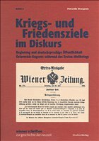 Kriegs- und Friedensziele im Diskurs - Ehrenpreis, Petronilla