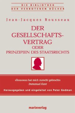 Cover Der Gesellschaftsvertrag oder Prinzipien des Staatsrechts