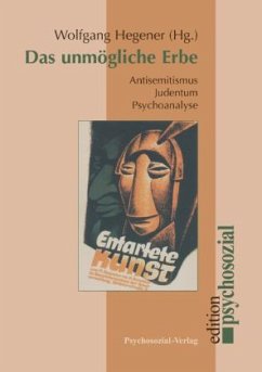 Das unmögliche Erbe - Hegener, Wolfgang (Hrsg.)