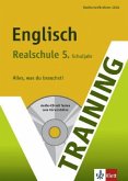 Training Englisch, Realschule 5. Schuljahr, m. Audio-CD