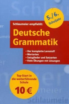 Deutsche Grammatik, 5./6. Schuljahr