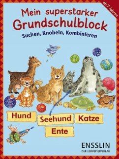 Mein superstarker Grundschulblock, Suchen, Knobeln, Kombinieren