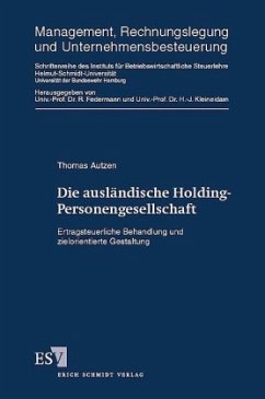 Die ausländische Holding-Personengesellschaft - Autzen, Thomas