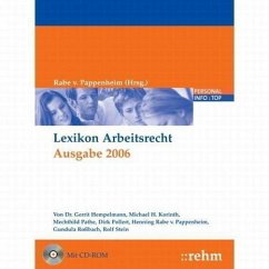 Lexikon Arbeitsrecht 2006 - Rabe von Pappenheim, Henning, Gerrit Hempelmann und Michael H Korinth