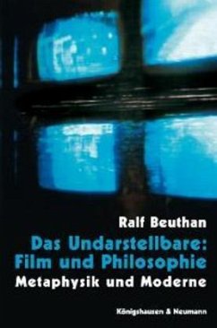 Cover Das Undarstellbare: Film und Philosophie