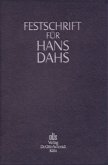 Festschrift für Hans Dahs