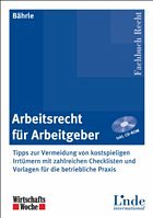 Arbeitsrecht für Arbeitgeber - Bährle, Ralph Jürgen