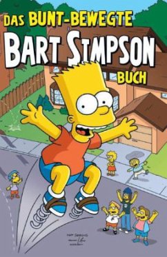 Cover Das bunt-bewegte Bart Simpson Buch