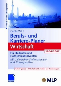 MLP Berufs- und Karriere-Planer Wirtschaft 2006/2007 - BUCH - Hamm, Margaretha, Lutz Hoffmann und Sonja Ulrike Klug