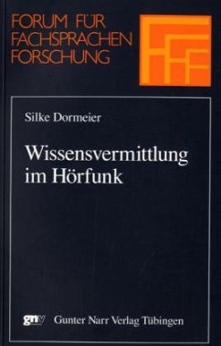 Wissensvermittlung im Hörfunk - Dormeier, Silke