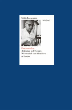 Schriften / Daseinsanalyse. Schriften 2 / Schriften BD 2 - Sonnemann, Ulrich