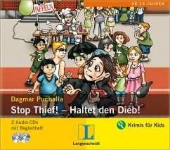 2 CDs: Stop Thief / Haltet den Dieb. An Adventure in English. - 2 Audio-CDs mit Begleitheft. (Hörbuch-Kids). - CD // Puchalla, Dagmar // Gutknecht, Christoph (Vorleser)