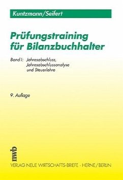 Cover Prüfungstraining für Bilanzbuchhalter. Band 1: