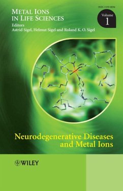 Neurodegenerative Diseases and Metal Ions, Volume 1 - Sigel, Astrid / Sigel, Helmut / Sigel, Roland K. O. (Hgg.)