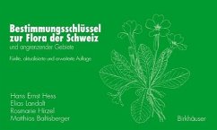 Bestimmungsschlüssel zur Flora der Schweiz und angrenzender Gebiete - Hess, Hans Ernst / Landolt, Elias / Hirzel, Rosmarie / Baltisberger, Matthias