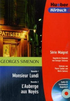 Monsieur Lundi; L' Auberge aux Noyes + Buch Cover Monsieur Lundi; L' Auberge aux Noyes + Buch
