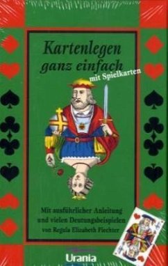 Kartenlegen ganz einfach, Spielkarten u. Buch