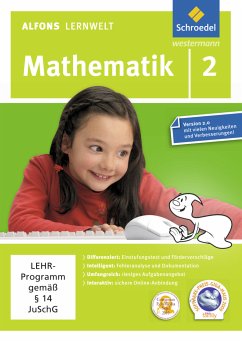 Alfons Lernwelt Lernsoftware Mathematik - aktuelle Ausgabe, DVD-ROM