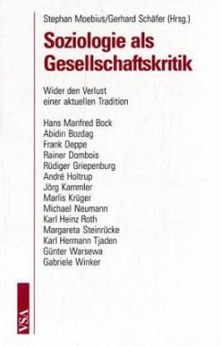 Soziologie als Gesellschaftskritik