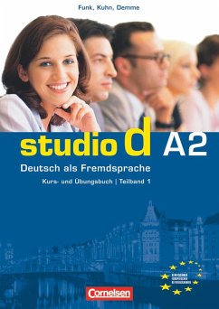 Studio d. Teilband 1 des Gesamtbandes 2. Kurs- und Übungsbuch - Kuhn, Christina;Winzer-Kiontke, Britta;Christiany, Carla