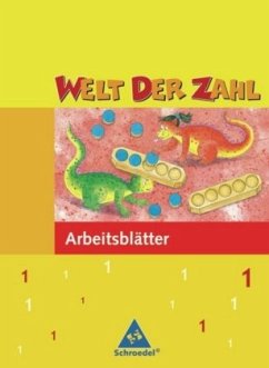 1. Schuljahr, Arbeitsblätter / Welt der Zahl, Ausgabe Grundschule Nord