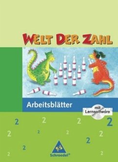 2. Schuljahr, Arbeitsblätter m. CD-ROM / Welt der Zahl, Ausgabe Grundschule Nord