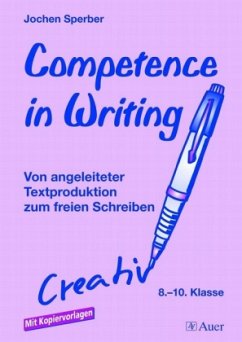 Competence in Writing - Sperber, Jochen