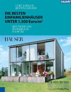 Die besten Einfamilienhäuser unter 1.500 Euro/m2 - Kähler, Gert; Hintze, Bettina