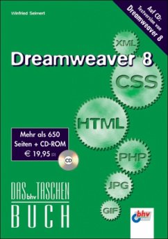 Cover Dreamweaver 8, m. CD-ROM