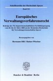 Europäisches Verwaltungsverfahrensrecht.