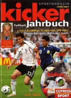 Cover Kicker Fußball-Jahrbuch 2006/2007, m. DVD