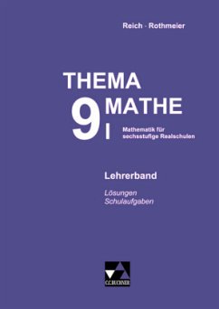 9. Schuljahr, Lehrerband / Thema Mathe - neu Tl.1