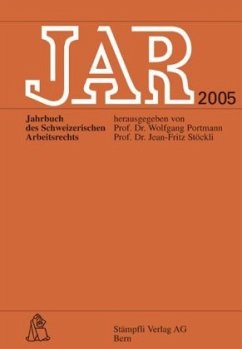 JAR 2005 (f. d. Schweiz) - Portmann, Wolfgang / Stöckli, Jean-Fritz (Hgg.)