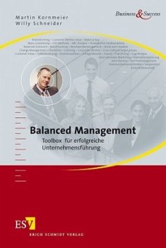 Balanced Management - Schneider, Willy;Kornmeier, Martin