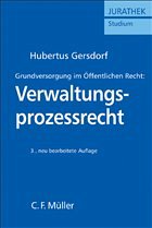 Verwaltungsprozessrecht - Gersdorf, Hubertus