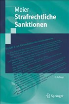 Strafrechtliche Sanktionen Strafrechtliche Sanktionen