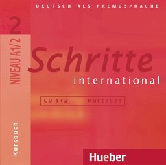 2 Audio-CDs zum Kursbuch / Schritte international - Deutsch als Fremdsprache 2