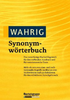 Cover Wahrig Synonymwörterbuch