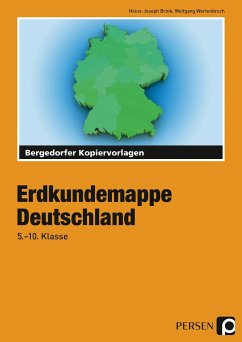 Erdkundemappe Deutschland - Brink, Heinz-Joseph;Wertenbroch, Wolfgang