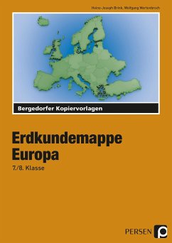 Erdkundemappe Europa - Brink, Heinz-Joseph;Wertenbroch, Wolfgang