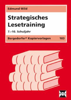 7.-10. Schuljahr / Strategisches Lesetraining - Wild, Edmund