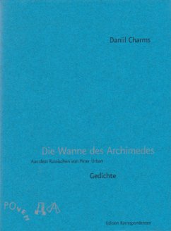 Die Wanne des Archimedes - Charms, Daniil