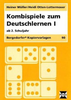 Kombispiele zum Deutschlernen - Müller, Heiner;Otten-Lottermoser, Heidi