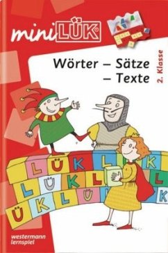 Cover Wörter, Sätze, Texte, 2. Klasse / miniLÜK