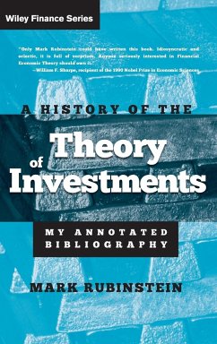 A History of the Theory of Investments - Rubinstein, Mark