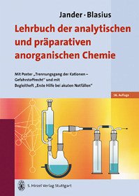 Jander/Blasius: Lehrbuch der analytischen und präparativen anorganischen Chemie - Strähle, Joachim / Schweda, Eberhard