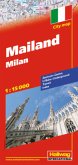 Mailand Stadtplan 1:15 000. Milan. Milano